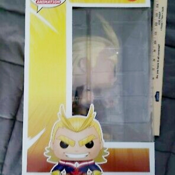 :* New 10" inch Funko Pop Animation : My Hero Academia 821 - All Might figurine - Picture 7 of 11